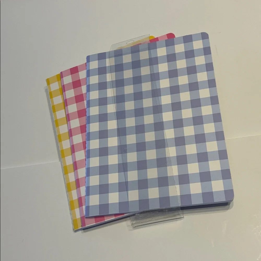 Draper James Gingham Journal Set of 3